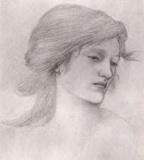 Dessin au fusain.