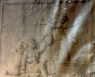 Tableau avant restauration.